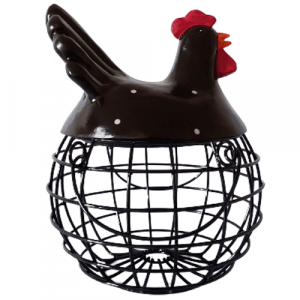 Rooster Hen Basket For 40 Eggs Best For Decor