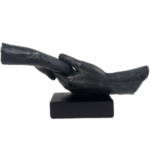cutNcurve Wedding Proposal Engagement Couples Holding Hand in Hand Statue Height 12 cm