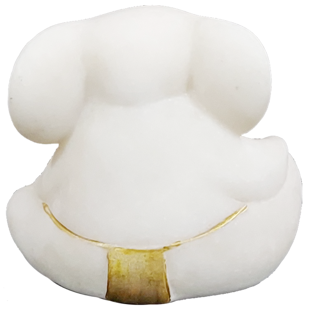 Ganesh Idol Car Dashboard – Hindu Ganesha Statue Puja Items Decor, H -8cm