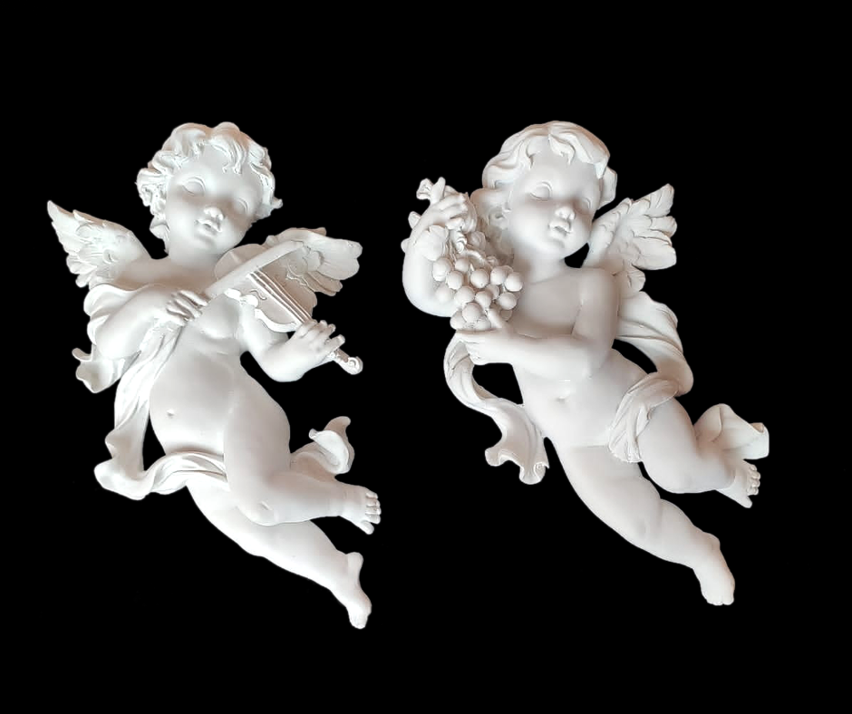 Wall Hanging Angels Polyresin Classic Showpiece for Home Décor H – 31 cm