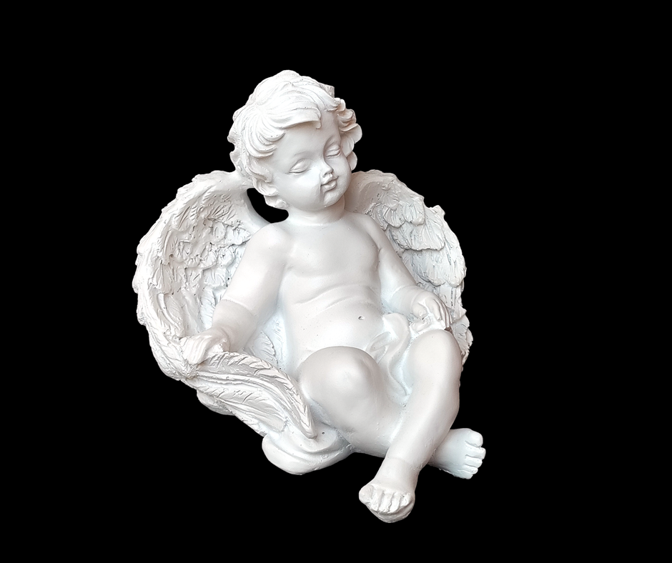 Baby Angel Polyresin Classic Showpiece for Home Décor H – 14 cm