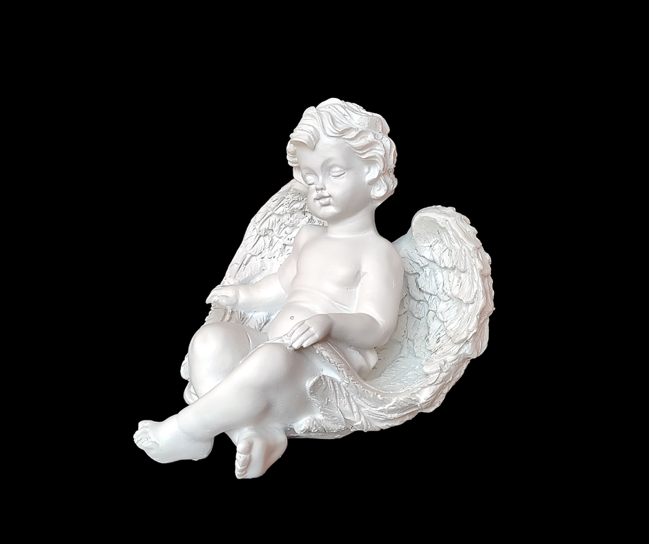 Baby Angel Polyresin Classic Showpiece for Home Décor H – 14 cm