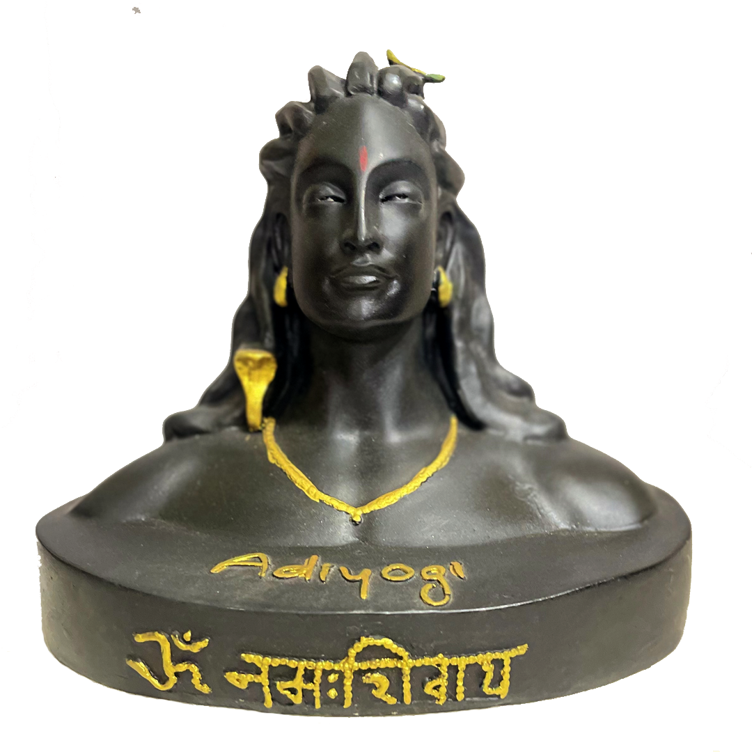 On Demand Adi yogi Shiva Statue Figurine H  13 cm