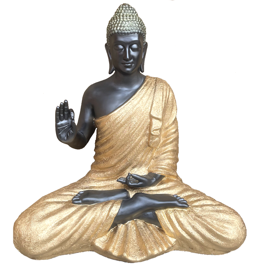 Big Size Vitarka Mudra Buddha Statue 4 feet Buddha Sculpture H- 120 cm-4 ft