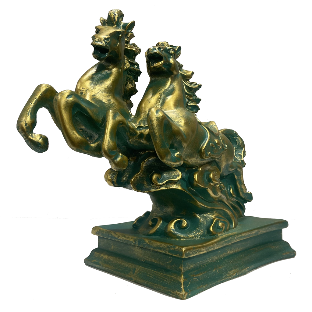 Pair of Horse Statue for Vastu, Victory Horses H-30 cm