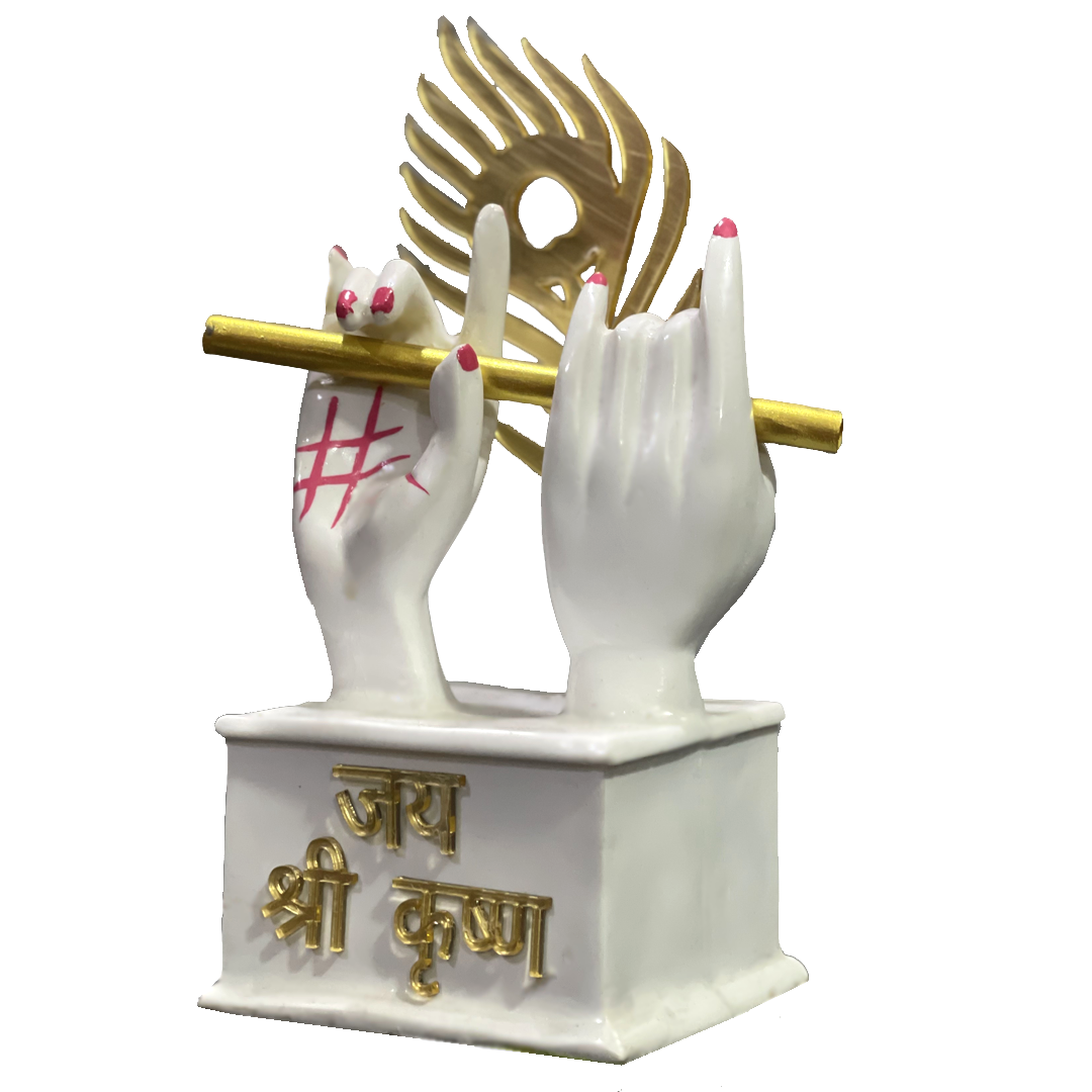 Krishan Hand With Flute Home Decor Idol