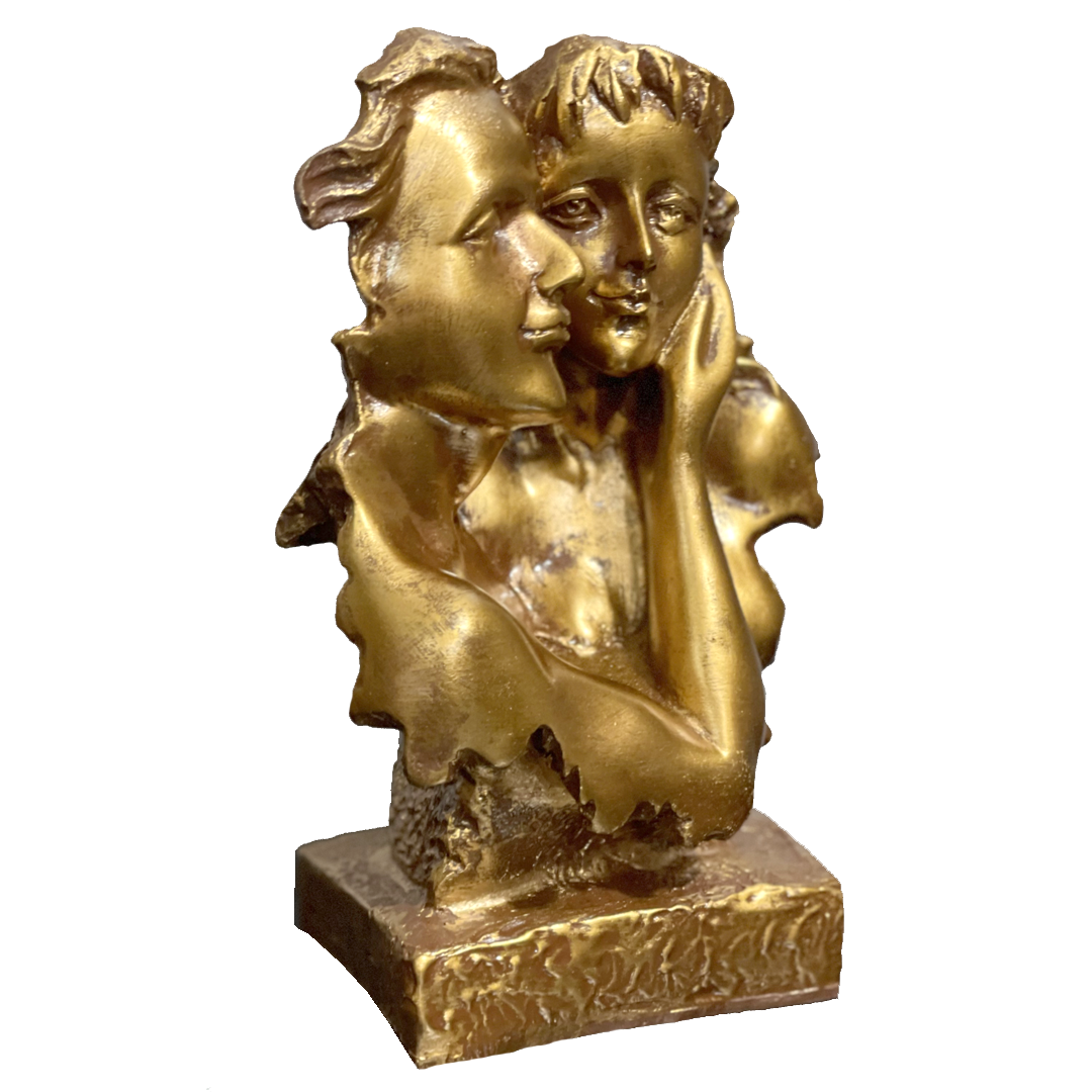 Romantic Love Couple Statue Figurine for Home Decor Gift Height- 23.5 cm