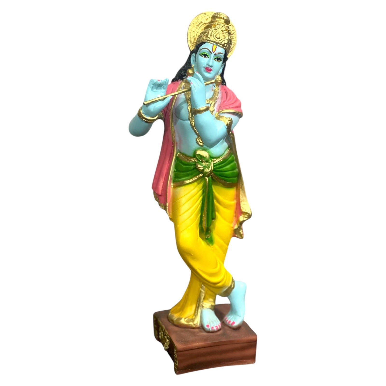 Standing Krishan With Bansuri Idol Statue Height- 38 Cm
