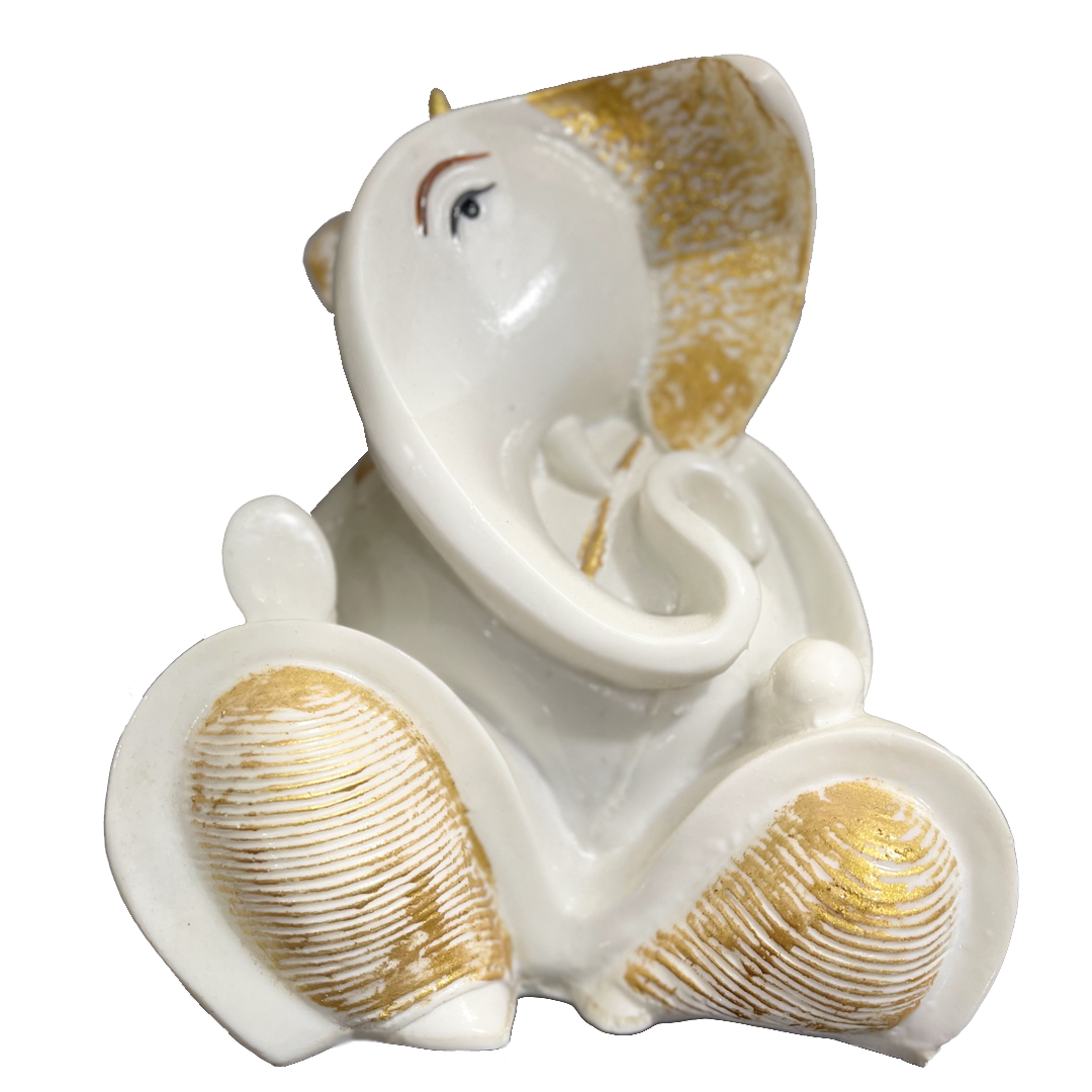 Lord Ganesha Marble Idol Best Gift for Home Office Shop Puja Ghar