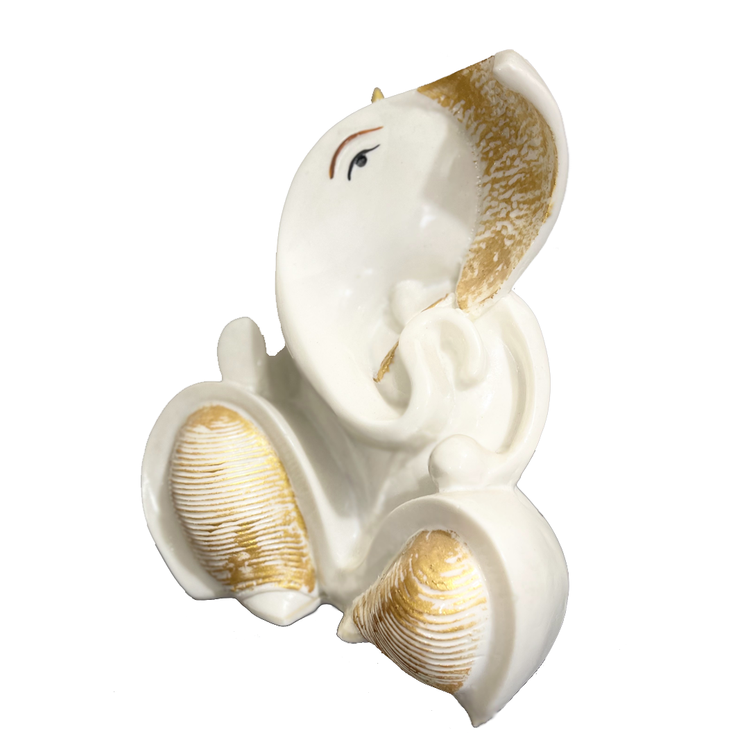 Lord Ganesha Marble Idol Best Gift for Home Office Shop Puja Ghar