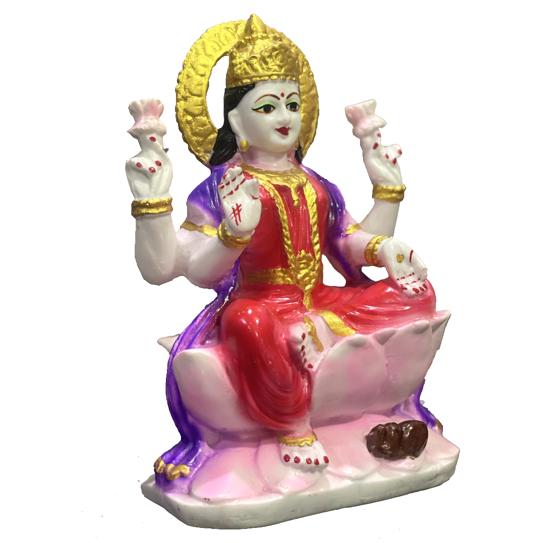 Laxmi Ganesh Murti Marble Look for Diwali Pujan Made in India H – 22 cm