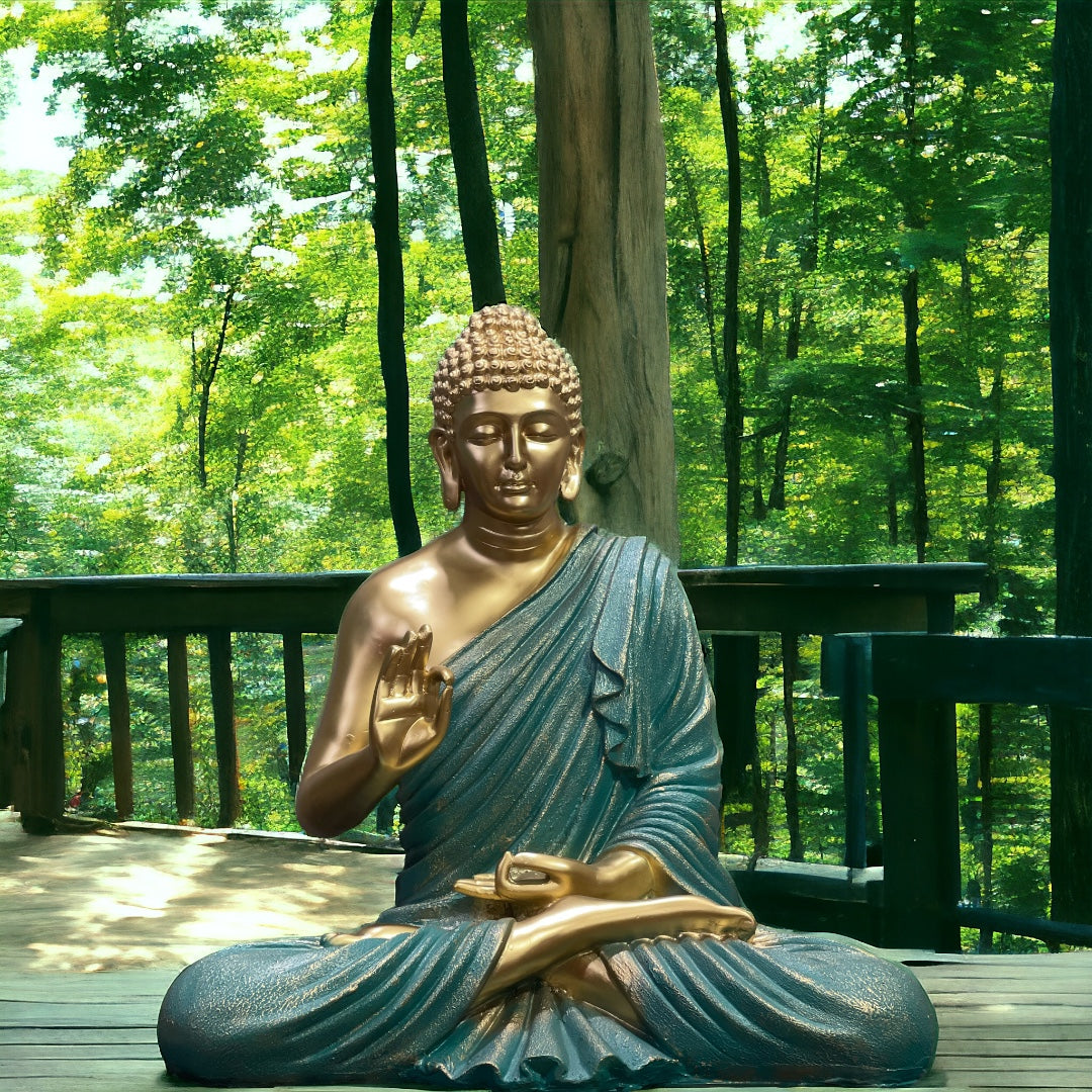 Large Meditating Buddha Statue Height 55 CM
