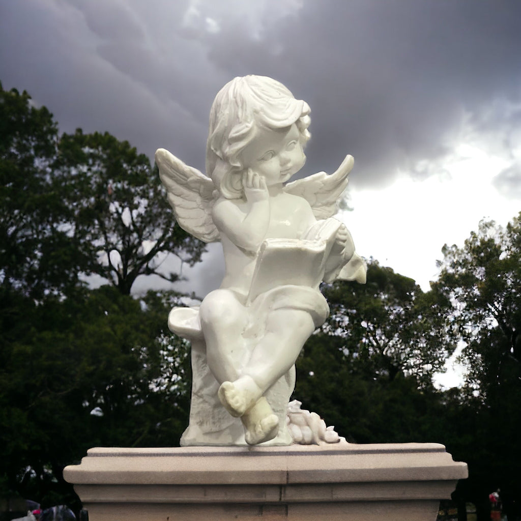 Cute Angel Classic Showpiece for Home Décor H – 15 cm