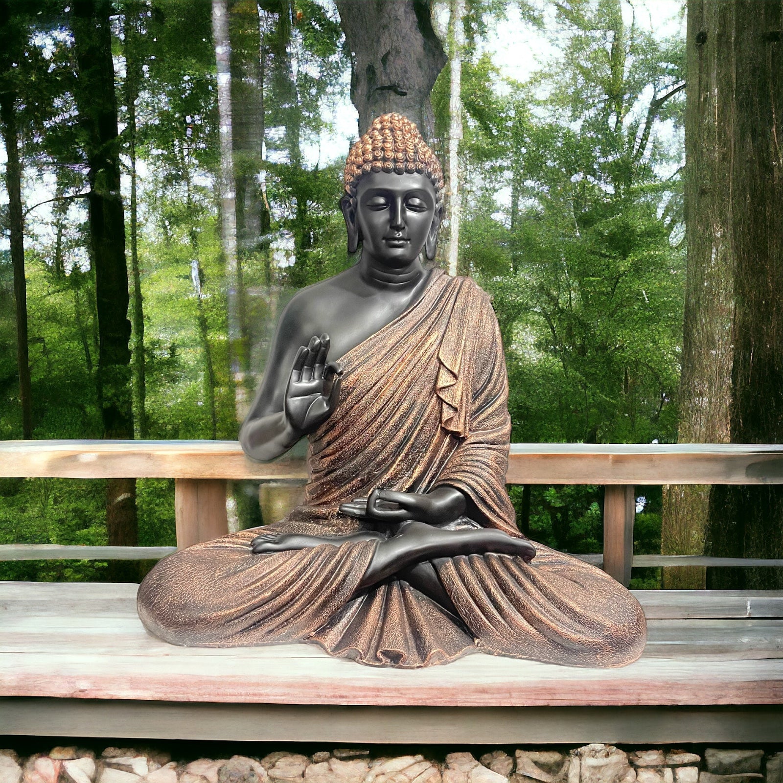 Meditating Buddha Statue Height 22 Inches