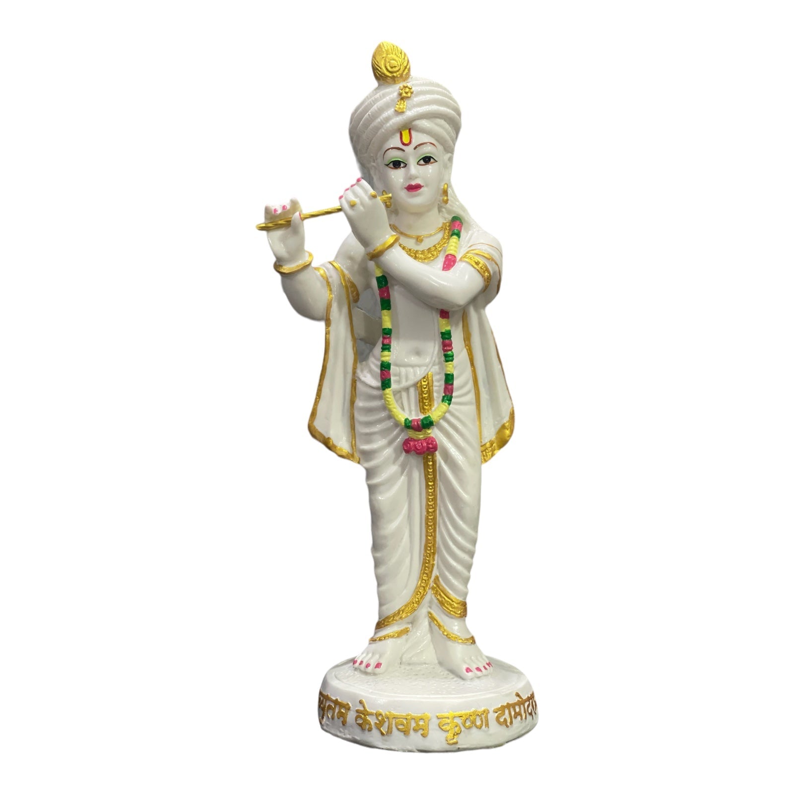 Standing Krishan with Bansuri Lord Keshav Idol, Height- 40 Cm
