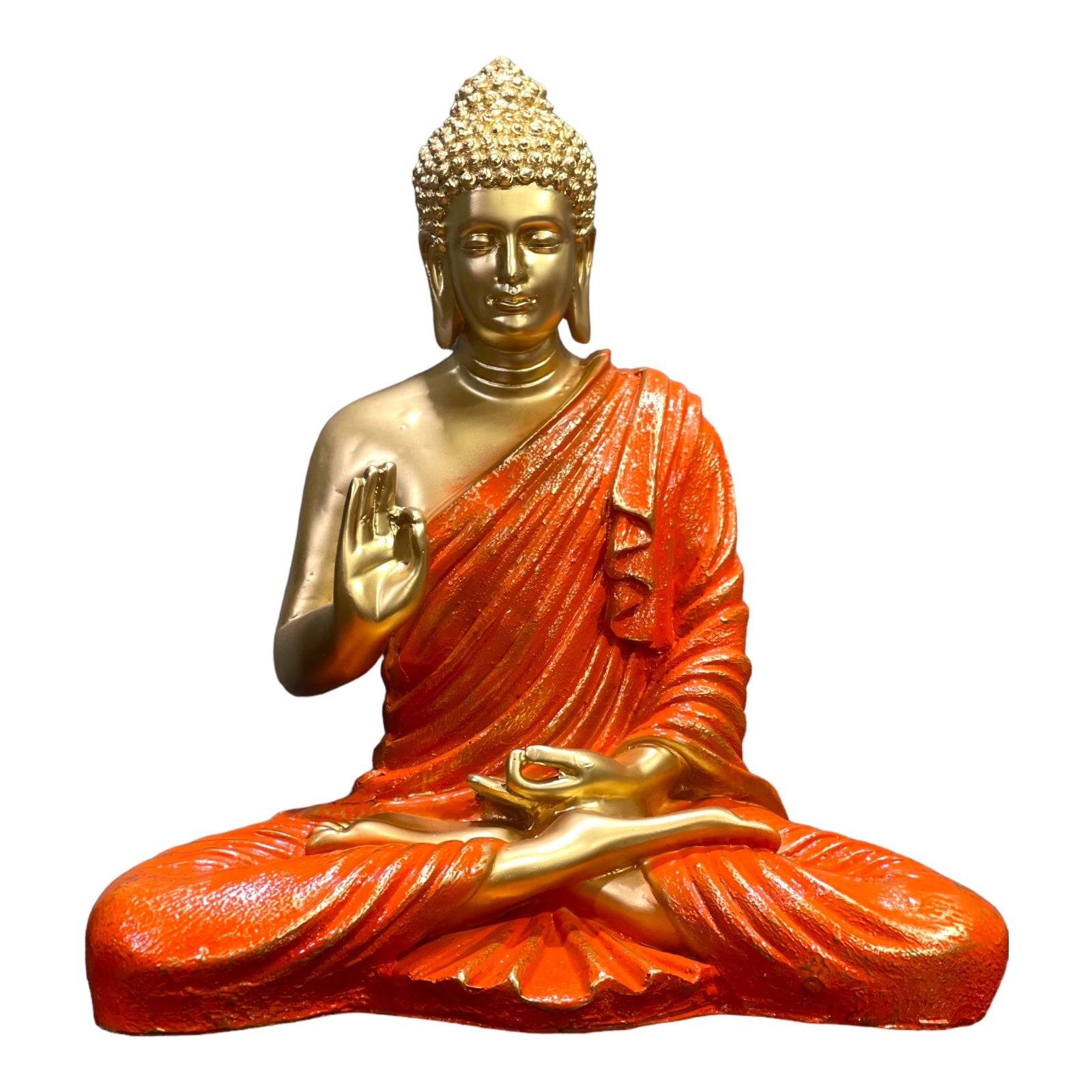 Ashirvad Buddha Idol Large Meditating Buddha Statue Height 55 CM