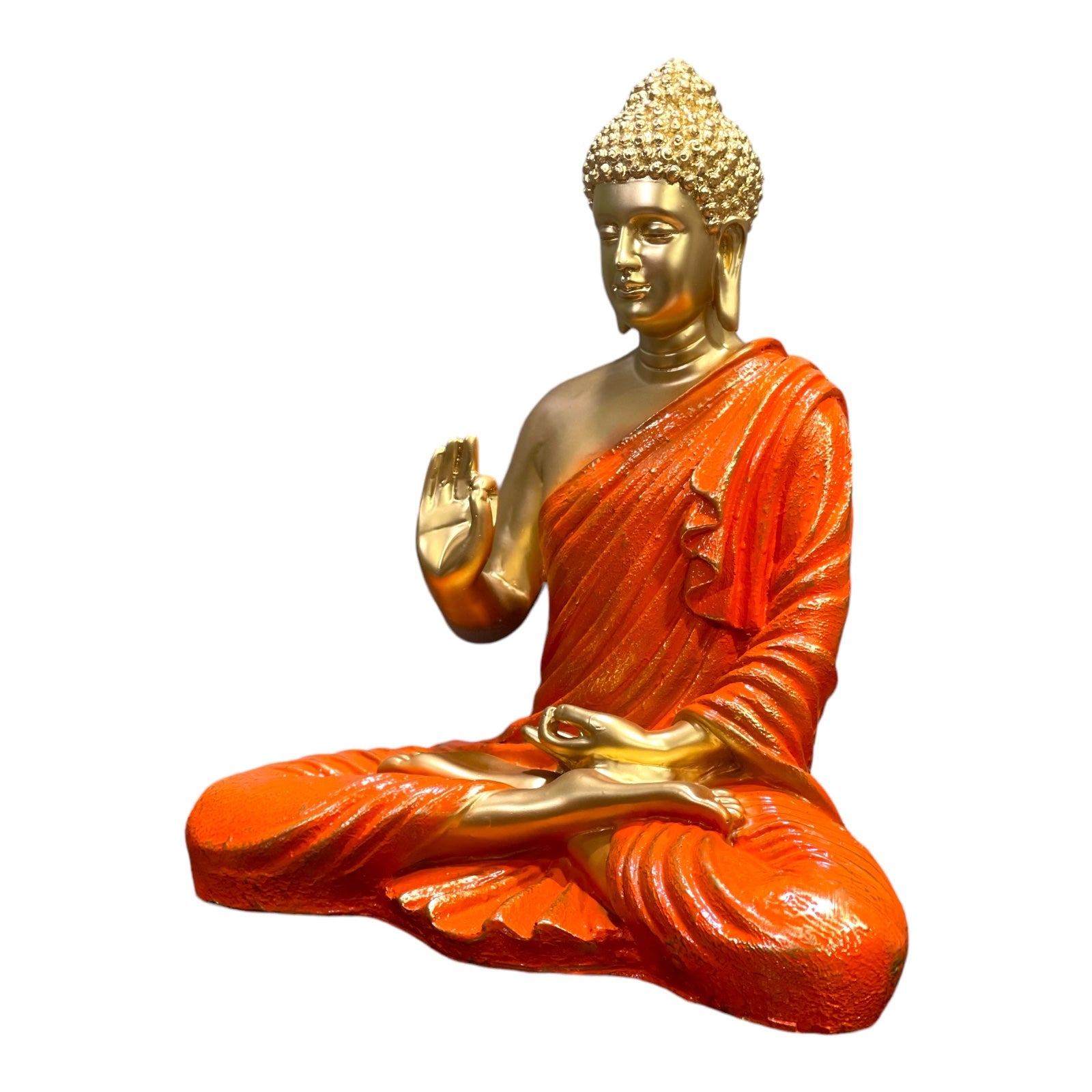 Ashirvad Buddha Idol Large Meditating Buddha Statue Height 55 CM