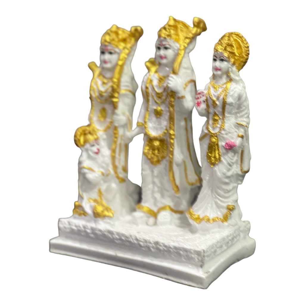 Lord Ram Darbar Idol Showpiece Statue Puja Diwali Decoration Items H- 19.5 cm