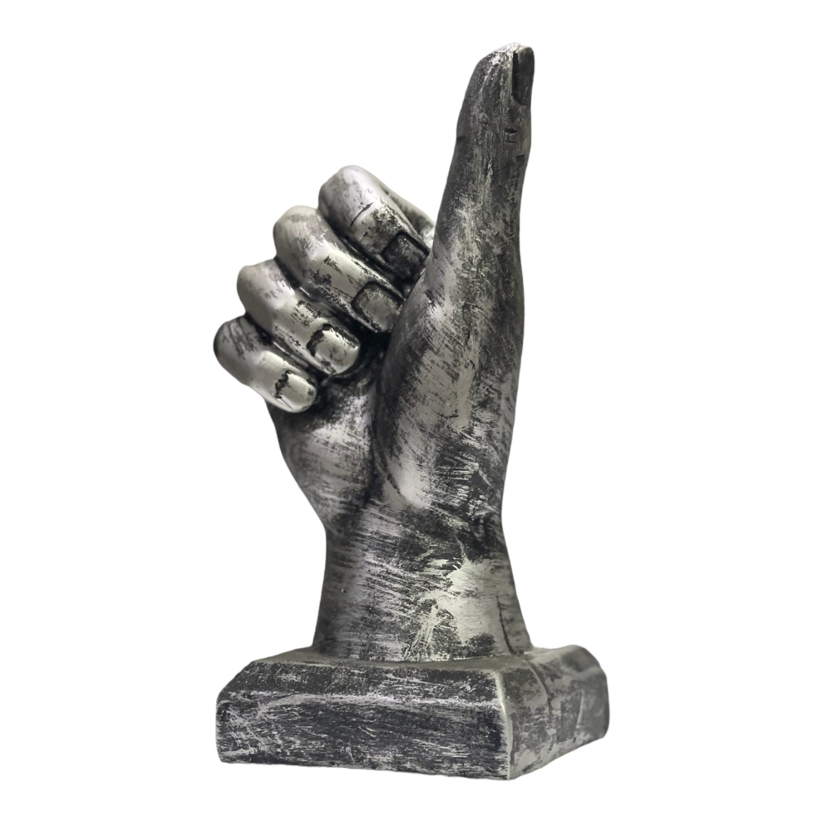 Thumbs Up Hand Resin Statue for Home Office Decor H 18 cm
