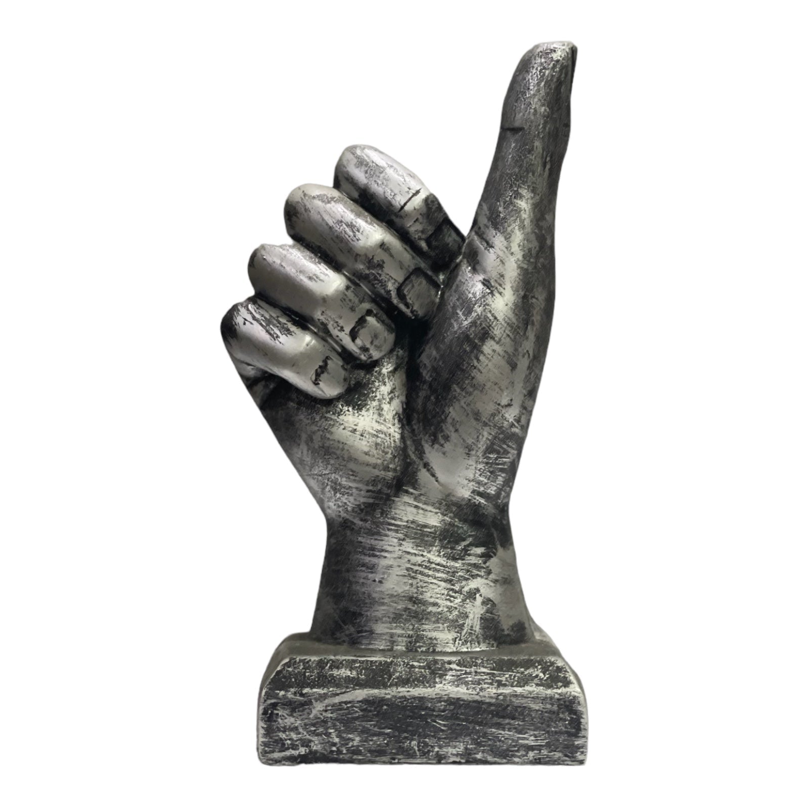 Thumbs Up Hand Resin Statue for Home Office Decor H 18 cm