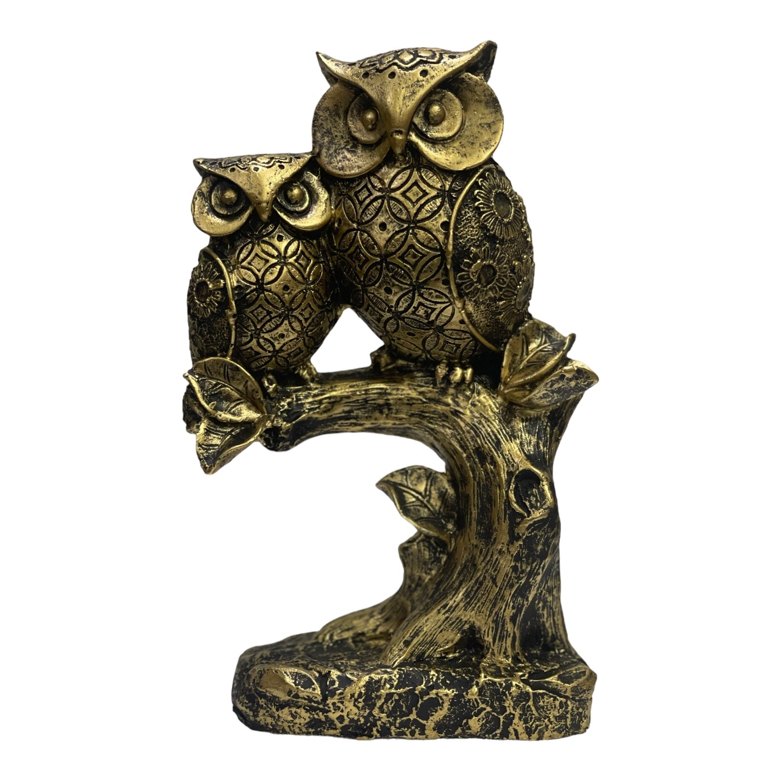 Owl Statue, Idol, Figurine, Showpiece for Money, Wealth, Good-Luck & Wisdom H- 26 cm
