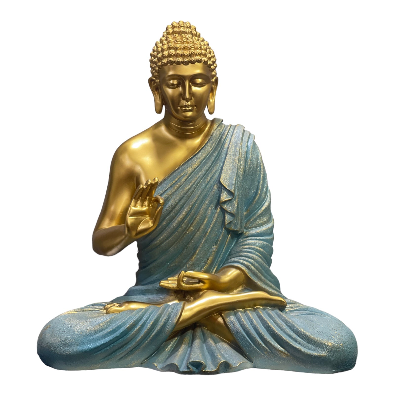 Mudra Buddha Idol Large Meditating Buddha Statue Height -55 cm