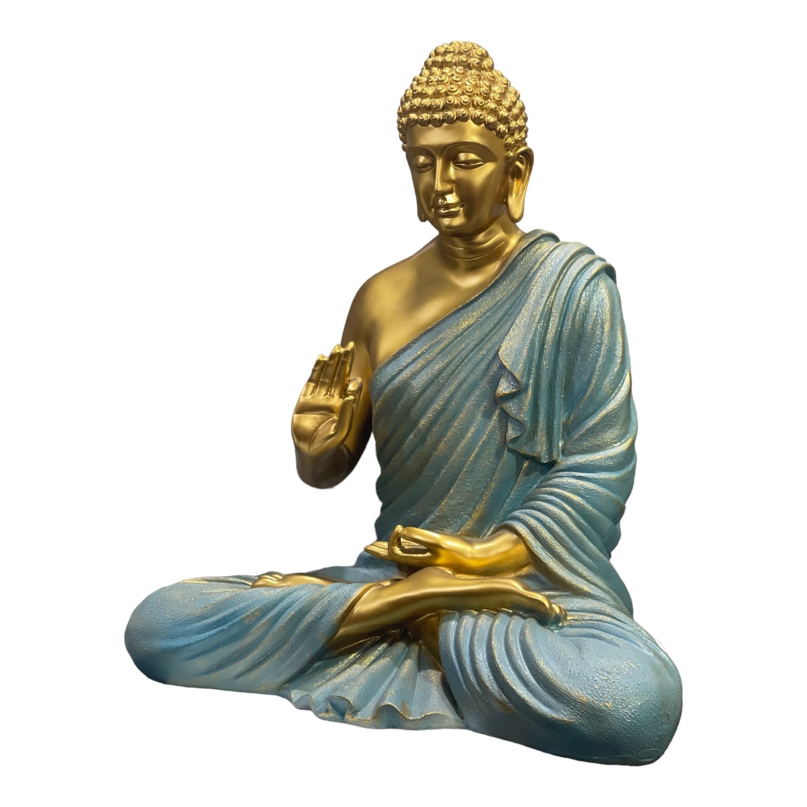 Mudra Buddha Idol Large Meditating Buddha Statue Height -55 cm