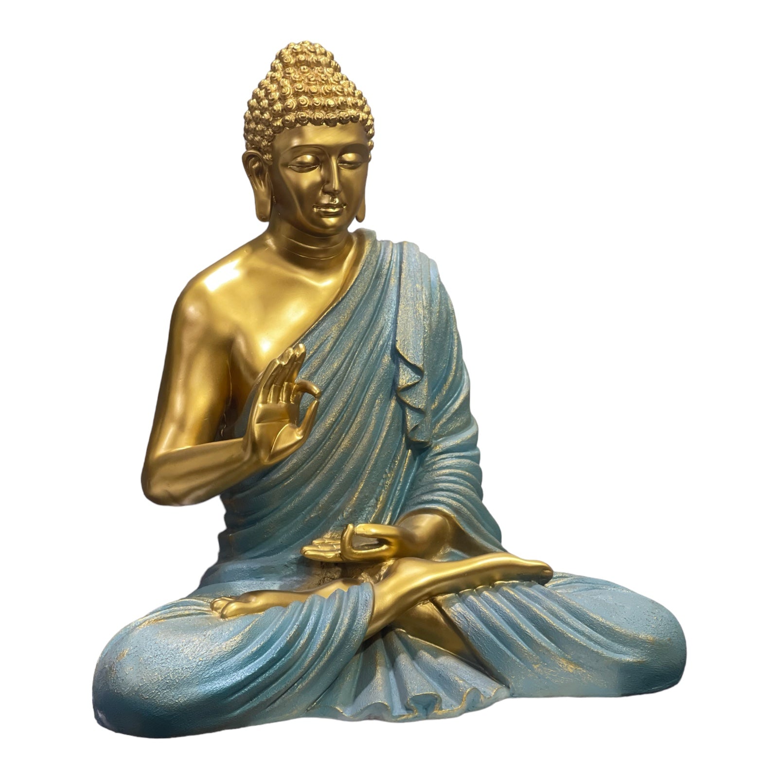 Mudra Buddha Idol Large Meditating Buddha Statue Height -55 cm