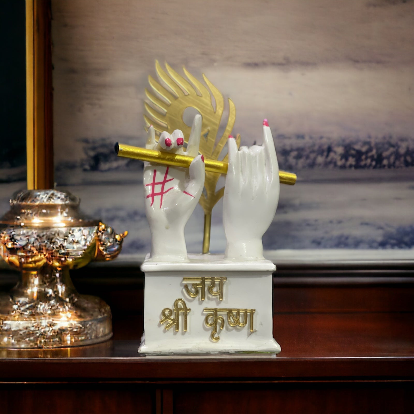 Krishan Hand With Flute Home Decor Idol