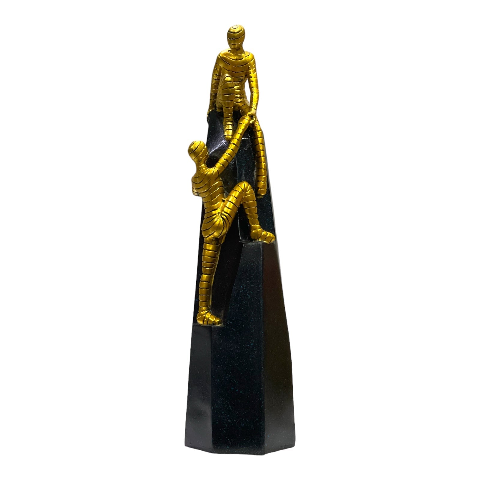 Motivational  Climbers on Rock , H- 33.5 cm