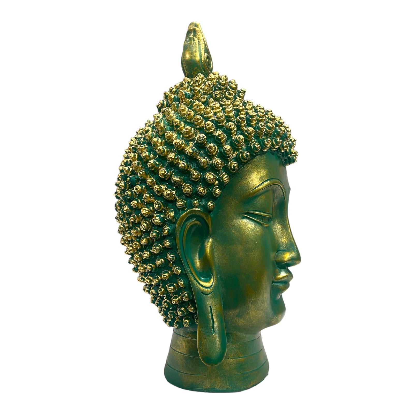 Lord Buddha Face Statue Showpiece for Home Décor Office Decoration & Gifting H 40 cm