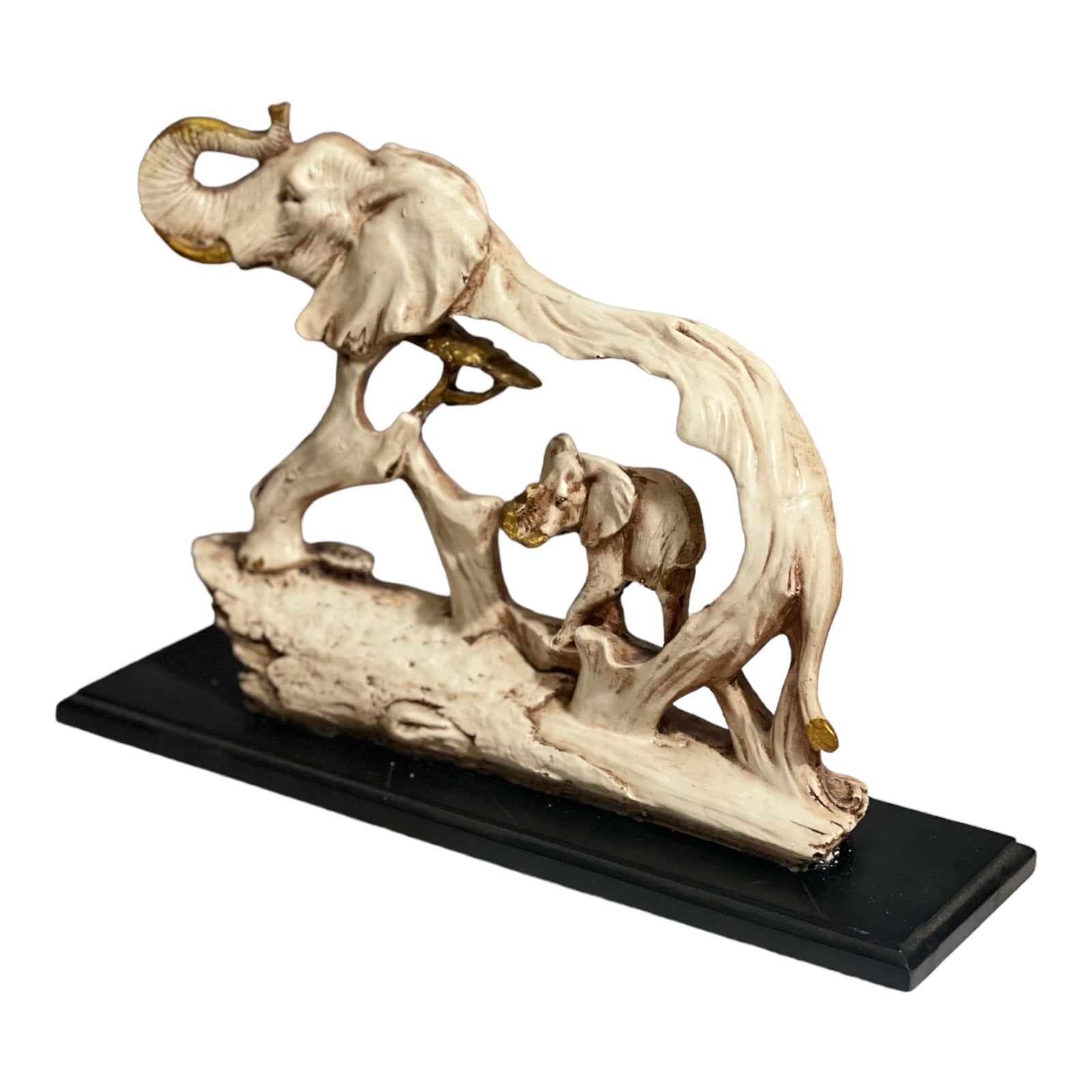 Shadow Elephant Showpiece Elephant in Elephant Statue Home Décor Height 16 CM