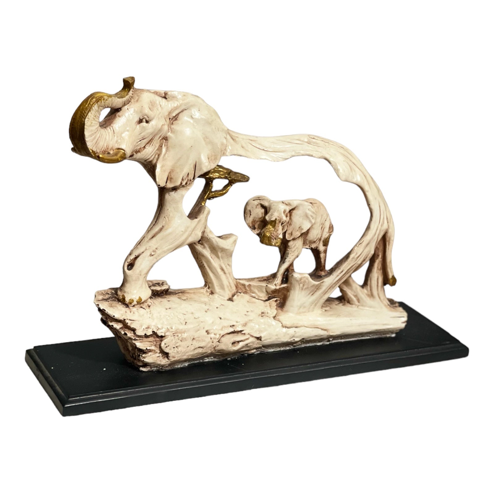 Shadow Elephant Showpiece Elephant in Elephant Statue Home Décor Height 16 CM