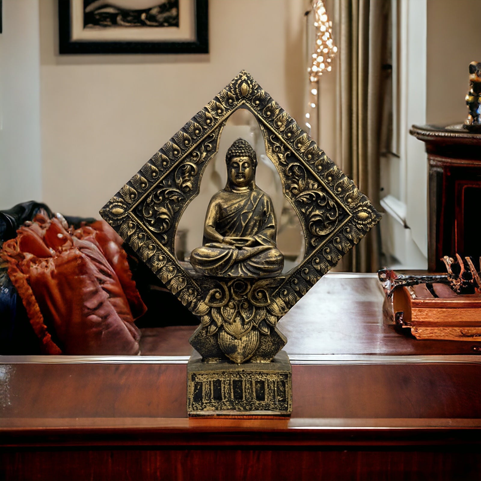 Buddha Showpiece for Home Décor Office Decoration & Gifting H 32 cm