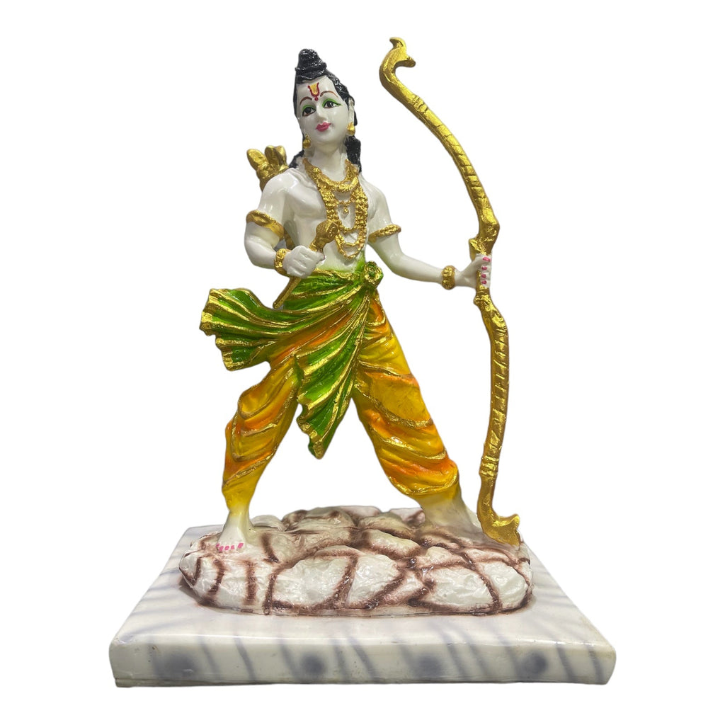 Ram ji Shri Ram Murti Idol Statue – Home Decor Marble Look Murti H 34 cm