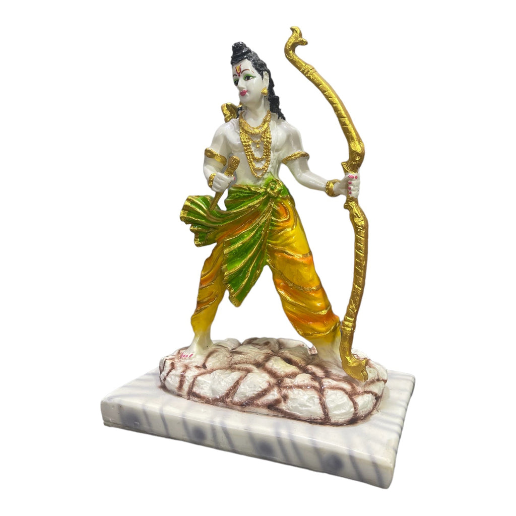 Ram ji Shri Ram Murti Idol Statue – Home Decor Marble Look Murti H 34 cm