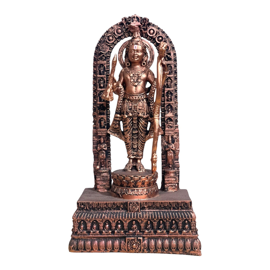 Lord Ramlala Idol Ayodhya Murti for Home Office Showroom Puja Ghar, H- 12 Inches