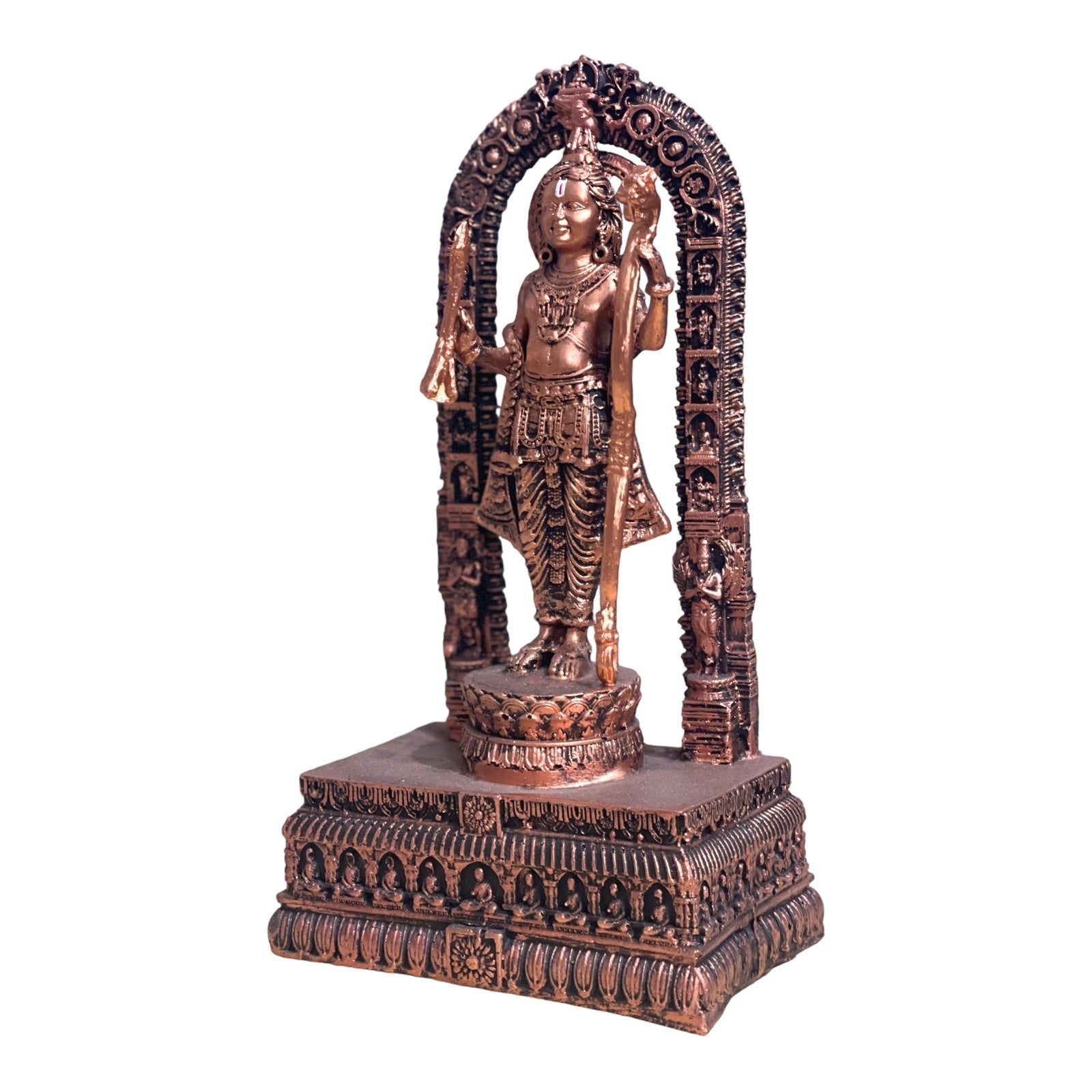 Lord Ramlala Idol Ayodhya Murti for Home Office Showroom Puja Ghar, H- 12 Inches