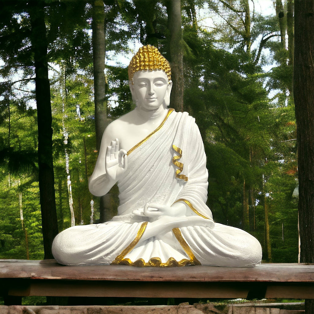 Buddha Idol Large Meditating Buddha Statue Best For Home Decor Height 55 CM