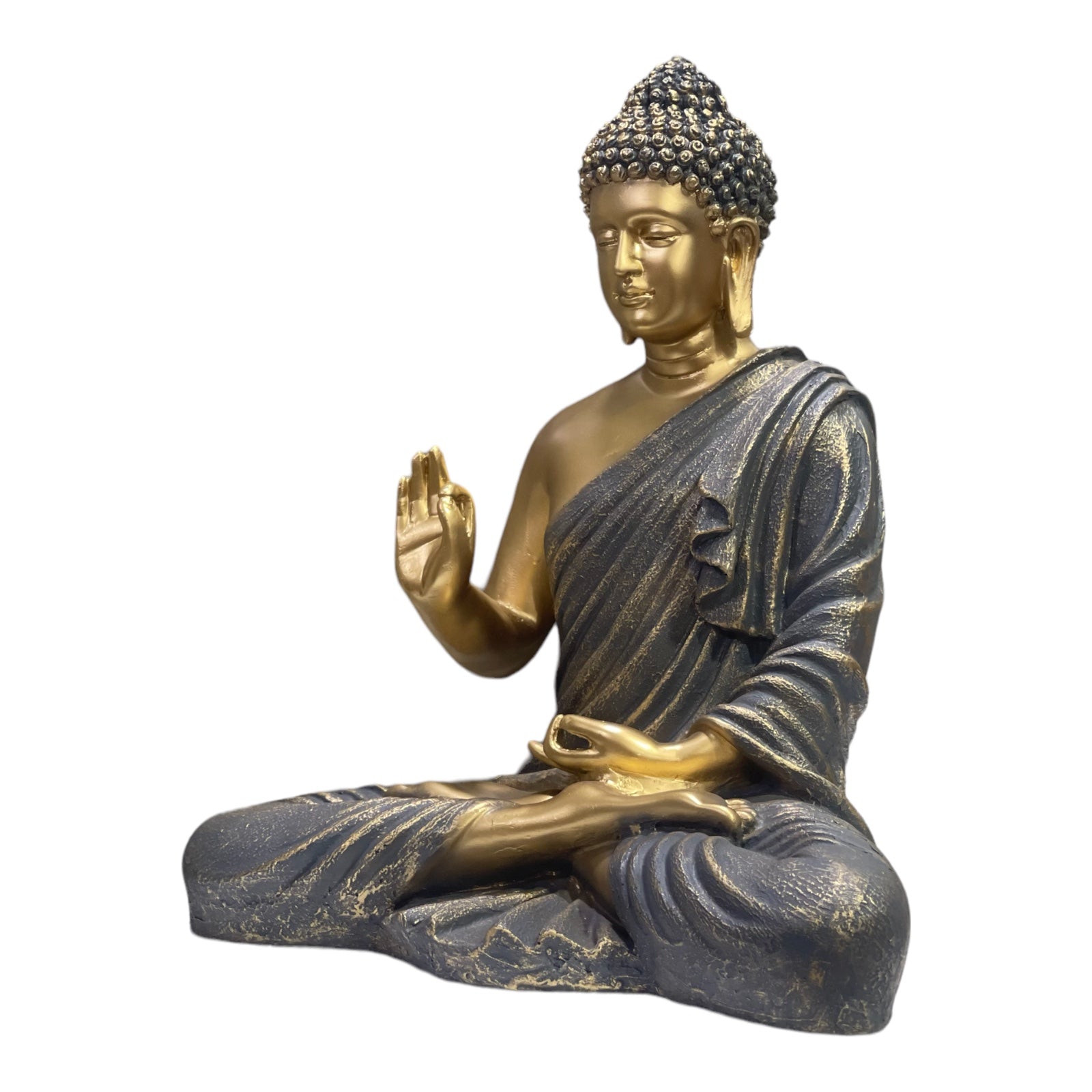 Symbol of Peace Meditating Buddha Statue Home décor Idol H- 37 CM