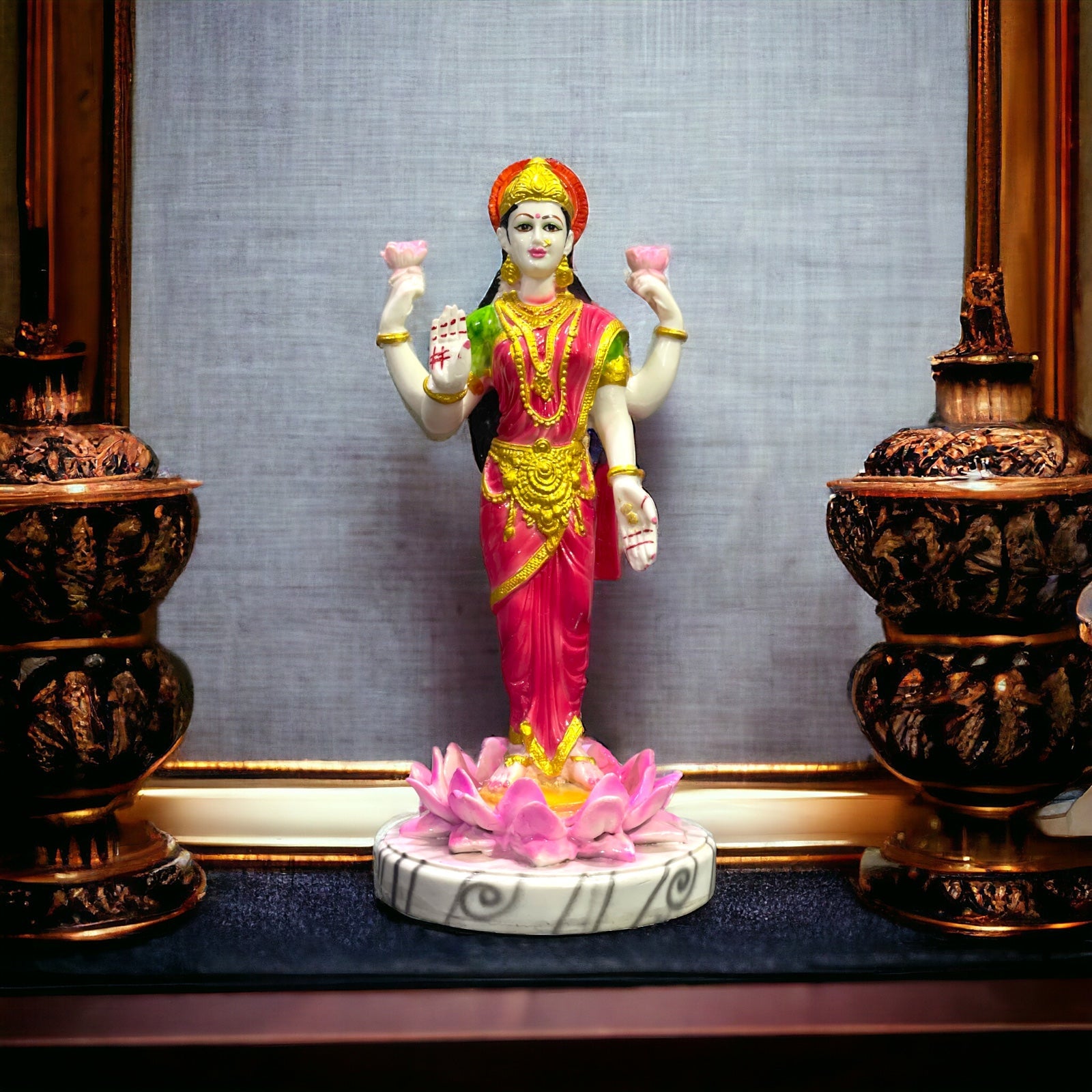 Laxmi Murti Marble Look for Made in India H – 36 cm