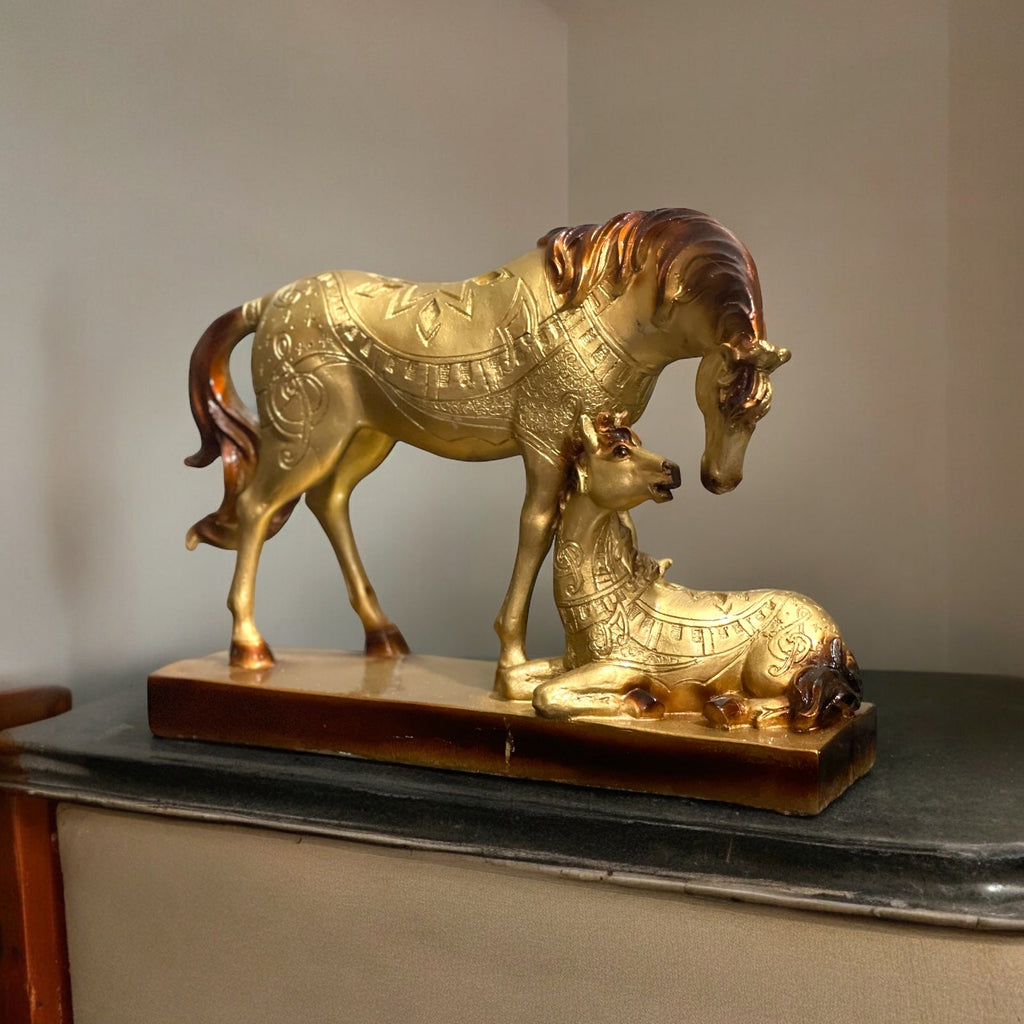 Horse Pair Horse Statue Showpieces for Home Decor H – 20 cm