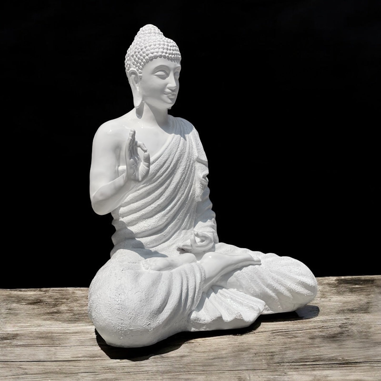Big Size Vitarka Mudra Buddha Statue 4 feet Buddha Sculpture H- 120 cm-4 ft