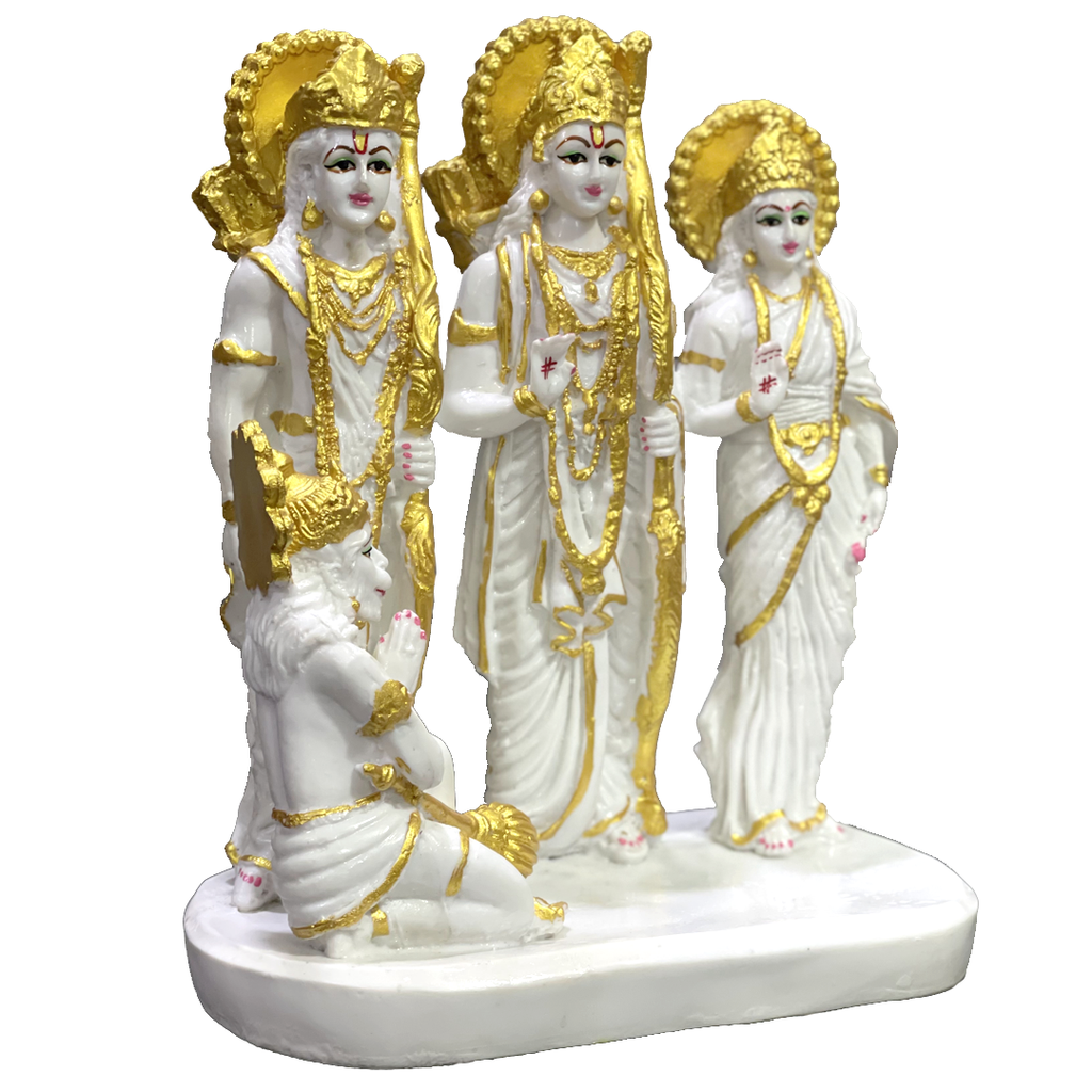 Shree Ram Ma Sita Laxman And Hanuman Darbar Idol ,H- 32cm