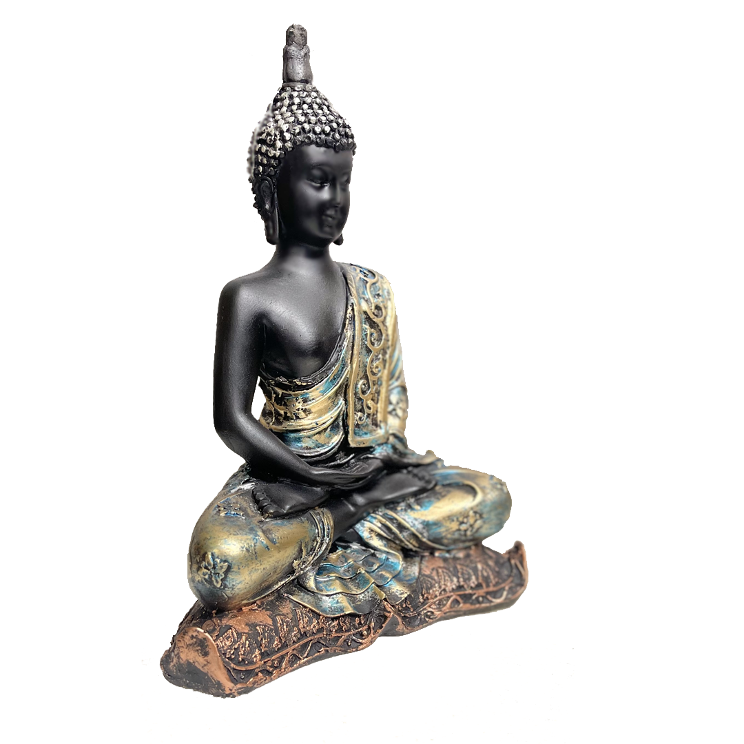 Meditating Buddha Idol Resin Statue The Best Gift for Friends H – 23 cm