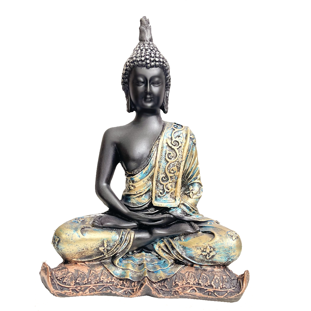 Meditating Buddha Idol Resin Statue The Best Gift for Friends H – 23 cm