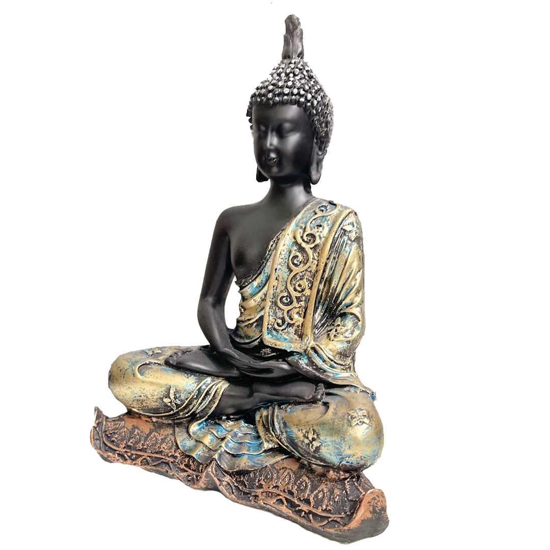 Meditating Buddha Idol Resin Statue The Best Gift for Friends H – 23 cm
